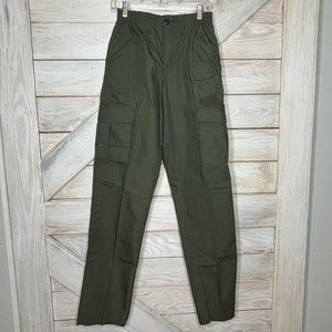 Genuine Gear Tactical Trouser Pants, Military olive green Raw hem